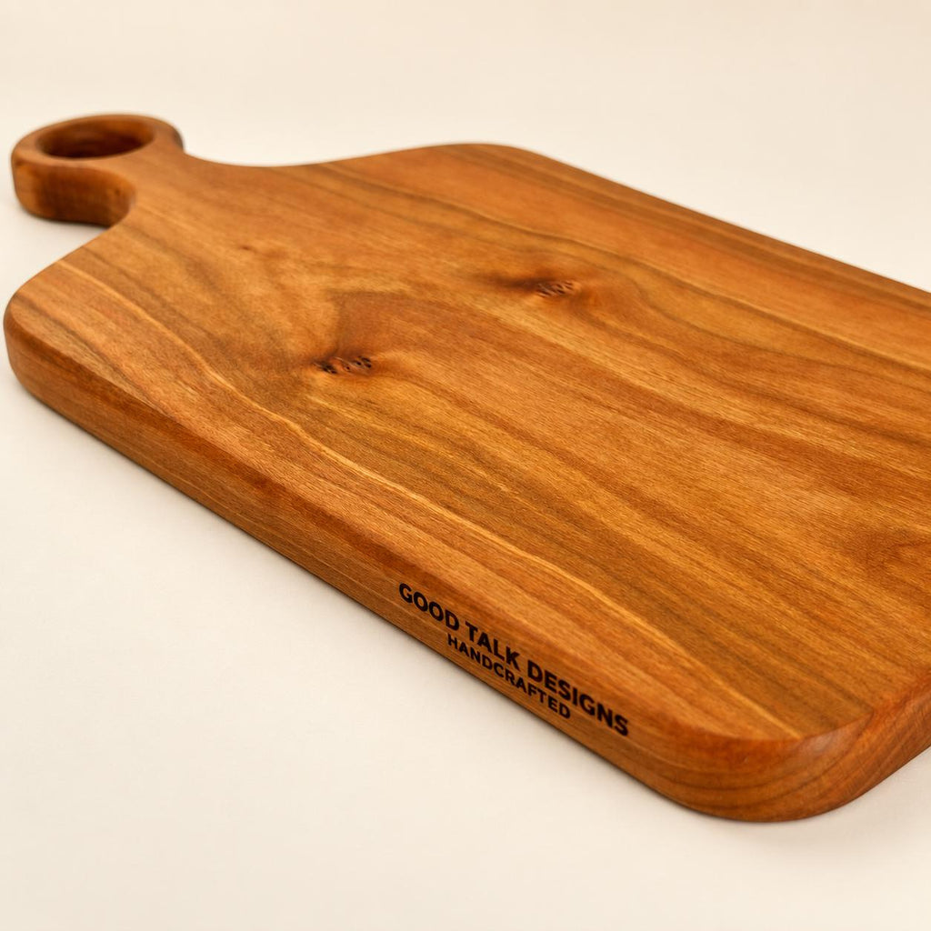 Solid Wood Cutting Board, One Piece Hardwood, Walnut Cherry Maple Serving Board, Charcuterie Board, Wedding Gift, Housewarming Gift