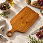Solid Wood Cutting Board, One Piece Hardwood, Walnut Cherry Maple Serving Board, Charcuterie Board, Wedding Gift, Housewarming Gift