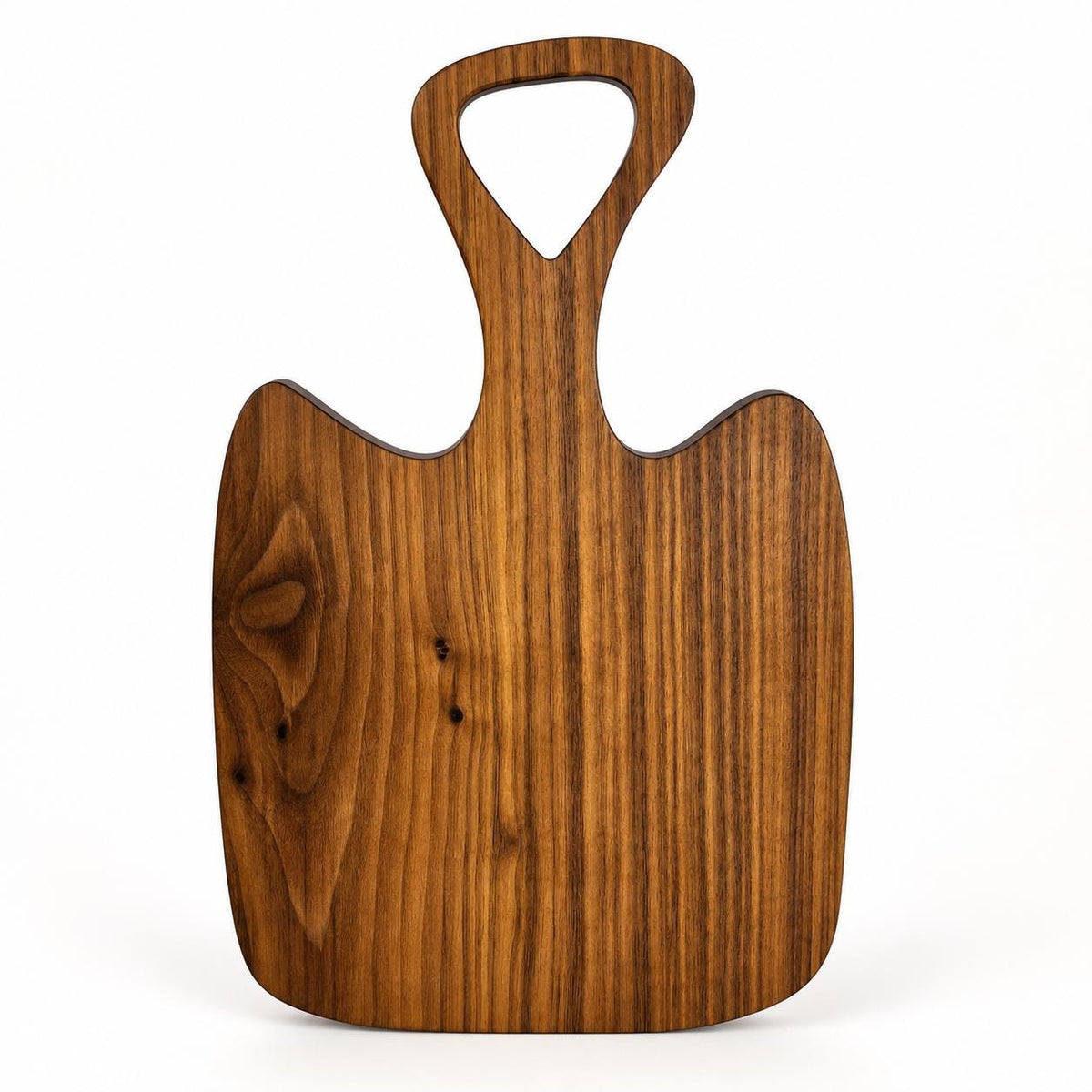 Personalized One-Piece Wood Cutting Board | Handmade Walnut, Cherry or Maple Serving Board | Non-Toxic Food Safe Finish | Wedding Gift