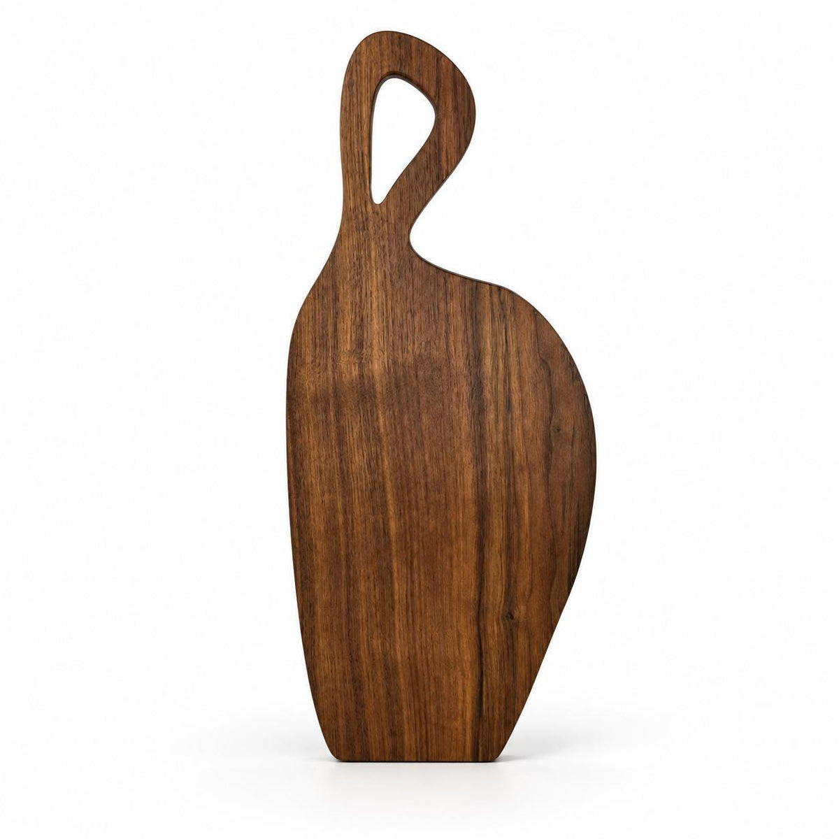 Personalized Wood Cutting Board | One-Piece Walnut, Maple or Cherry Serving Board | Handmade Food Safe Paddle Board | Wedding Gift