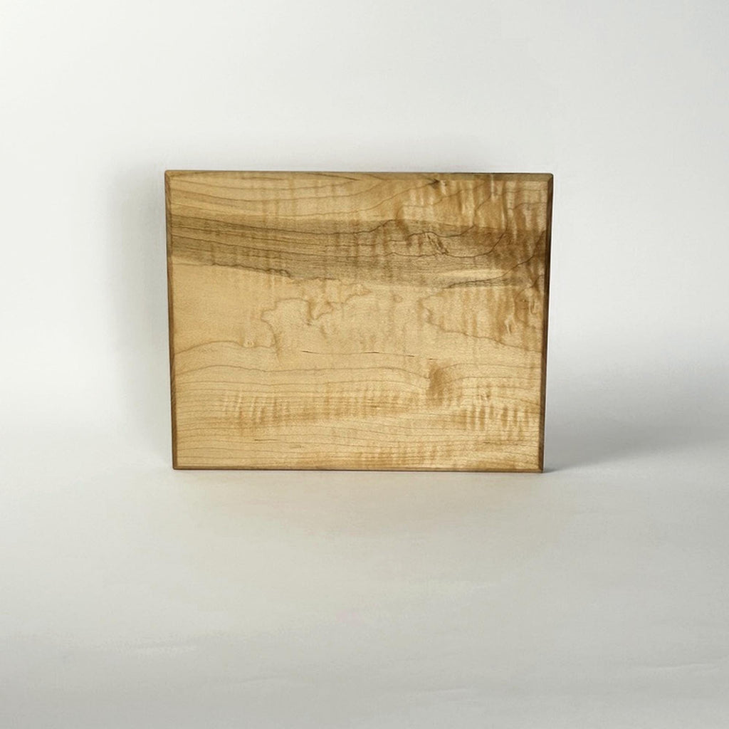 One Piece Wood Cutting Board, Non Toxic Cutting Board, Solid Walnut Maple Cherry, Reversible Kitchen Board