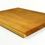 One Piece Wood Cutting Board | Non Toxic Walnut Maple Cherry Board | Wedding & Housewarming Gift