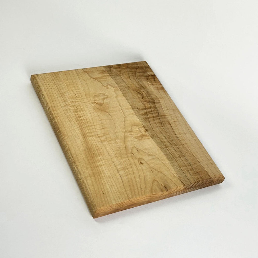 One Piece Wood Cutting Board | Non Toxic Walnut Maple Cherry Board | Wedding & Housewarming Gift
