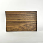 Thick Solid Wood Cutting Board, 1.25 Inch One Piece Walnut Maple or Cherry, No Glue Hardwood Kitchen Board