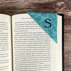 Personalized Floral Bookmark with Embroidered Initial, a Pretty Reading Gift for Her or Thoughtful Birthday Gift