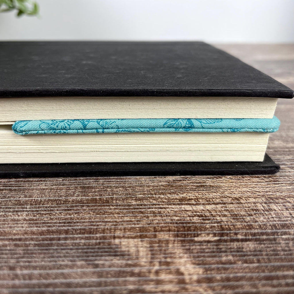 Personalized Floral Bookmark with Embroidered Initial, a Pretty Reading Gift for Her or Thoughtful Birthday Gift
