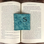 Personalized Floral Bookmark with Embroidered Initial, a Pretty Reading Gift for Her or Thoughtful Birthday Gift