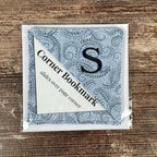 Personalized Bookmark with Embroidered Initial, a Thoughtful Gift for Teachers, Coworkers and Book Lovers