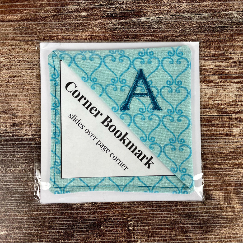 Personalized Bookmark with Embroidered Initial, a Sweet Gift for Readers, Best Friends or Someone Special