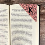 Personalized Bookmark with Embroidered Initial, a Unique Book Lover Gift for Birthdays, Book Clubs or Just Because