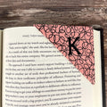 Personalized Bookmark with Embroidered Initial, a Unique Book Lover Gift for Birthdays, Book Clubs or Just Because