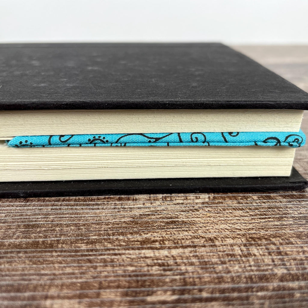 Personalized Bookmark with Embroidered Initial, Custom Book Lover Gift for Teacher, Book Club or Birthday