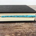 Personalized Bookmark with Embroidered Initial, Custom Book Lover Gift for Teacher, Book Club or Birthday