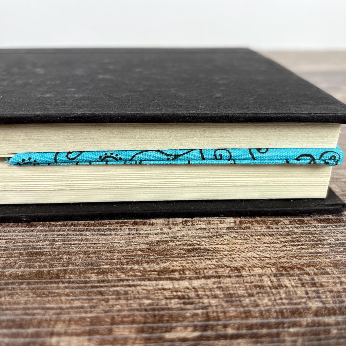 Personalized Bookmark with Embroidered Initial, Custom Book Lover Gift for Teacher, Book Club or Birthday