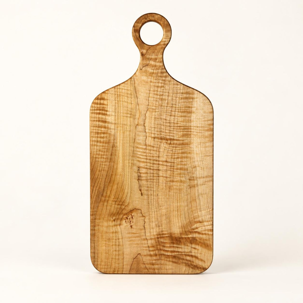 Solid Wood Cutting Board, One Piece Hardwood, Walnut Cherry Maple Serving Board, Charcuterie Board, Wedding Gift, Housewarming Gift