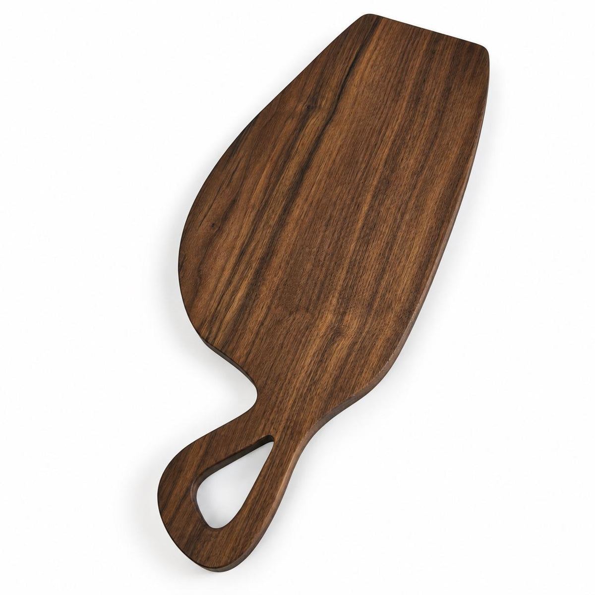 Personalized Wood Cutting Board | One-Piece Walnut, Maple or Cherry Serving Board | Handmade Food Safe Paddle Board | Wedding Gift