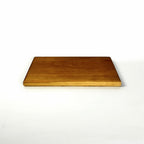 One Piece Wood Cutting Board | Non Toxic Walnut Maple Cherry Board | Wedding & Housewarming Gift
