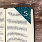 Personalized Bookmark with Embroidered Initial, a Thoughtful Book Lover, Teacher or Book Club Gift