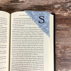 Personalized Bookmark with Embroidered Initial, a Thoughtful Gift for Teachers, Coworkers and Book Lovers