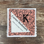 Personalized Bookmark with Embroidered Initial, a Unique Book Lover Gift for Birthdays, Book Clubs or Just Because