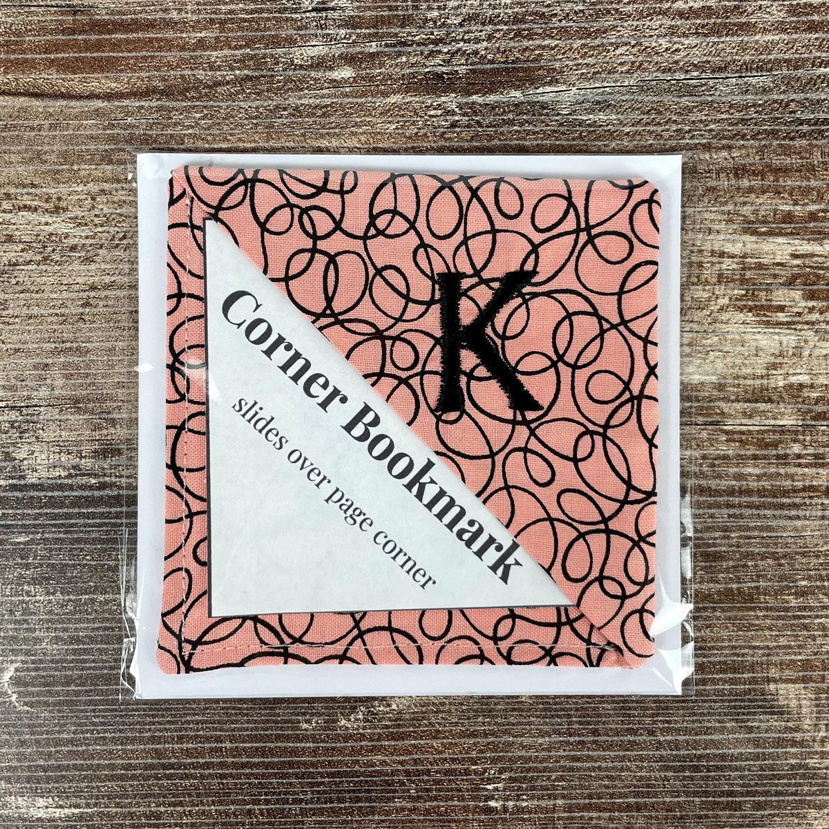 Personalized Bookmark with Embroidered Initial, a Unique Book Lover Gift for Birthdays, Book Clubs or Just Because