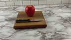 Square Cutting Board – Butcher Block Style – Reversible Thick Prep Board – Walnut, Maple or Cherry